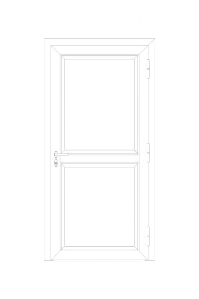 Алюминиевая входная дверь со стеклянными панелями NURITH IMPERO ARCH-00072669 - Вид №5