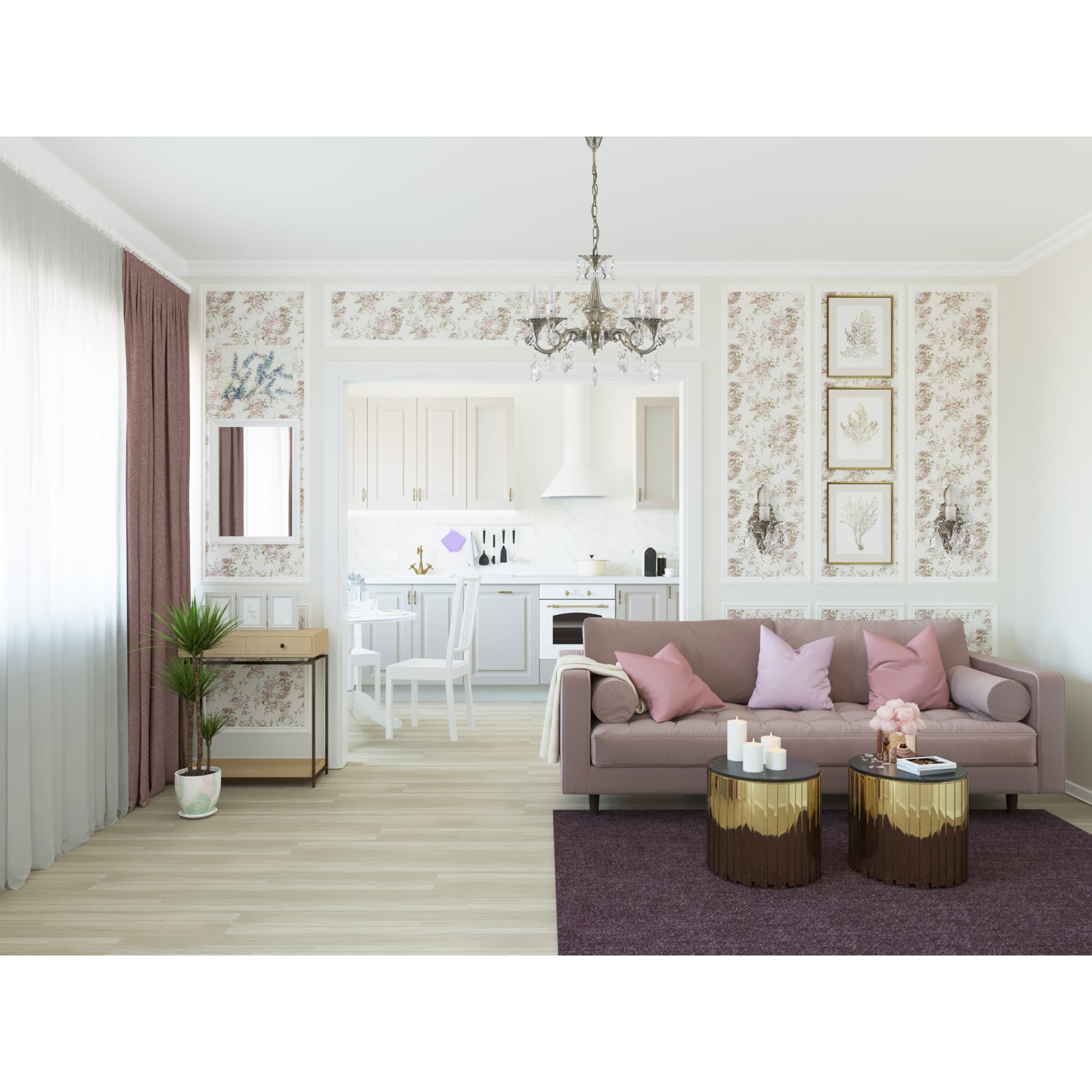 82018445 Свеча-столбик, 6х15 см, цвет белый Santreyd  - Вид №7