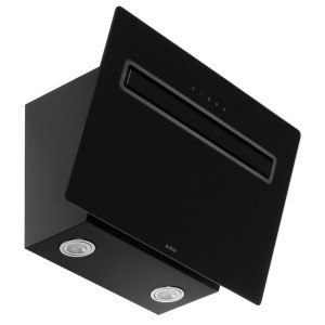 8189976 Вытяжка наклонная Elica SHEEN BL/A/60 черный/серебристый