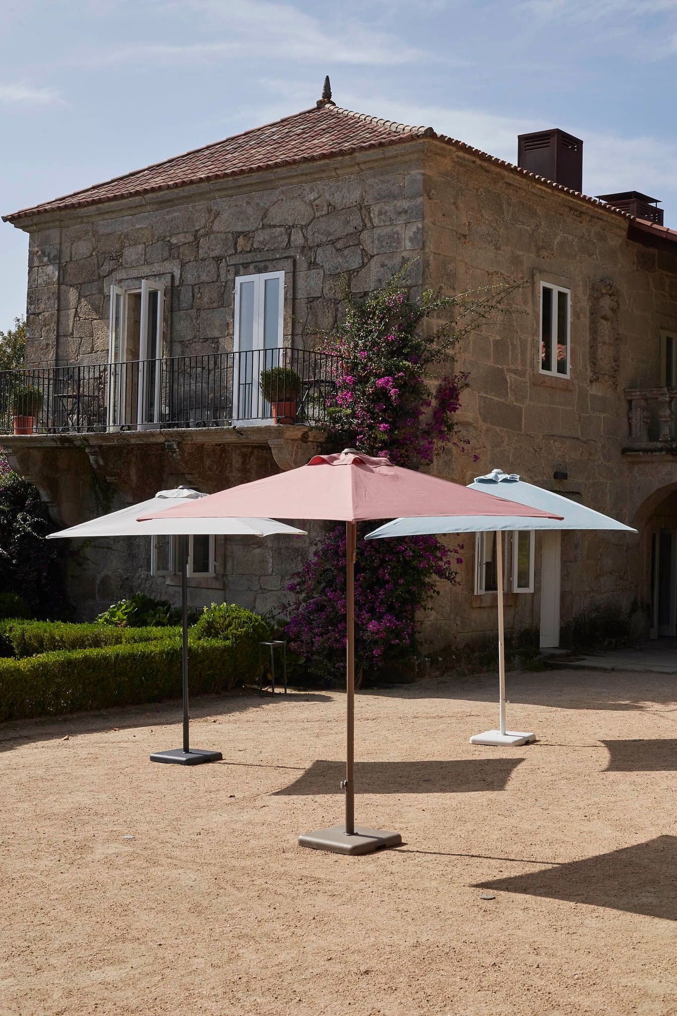 Алюминиевый и Sunbrella®квадратный зонтик Ezpeleta EOLO SUNBRELLA ARCH-00068865 - Вид №4