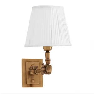 Бра Wentworth Single от Eichholtz Белый 107220 EICHHOLTZ ПОД СТАРИНУ 059768 Белый;золото