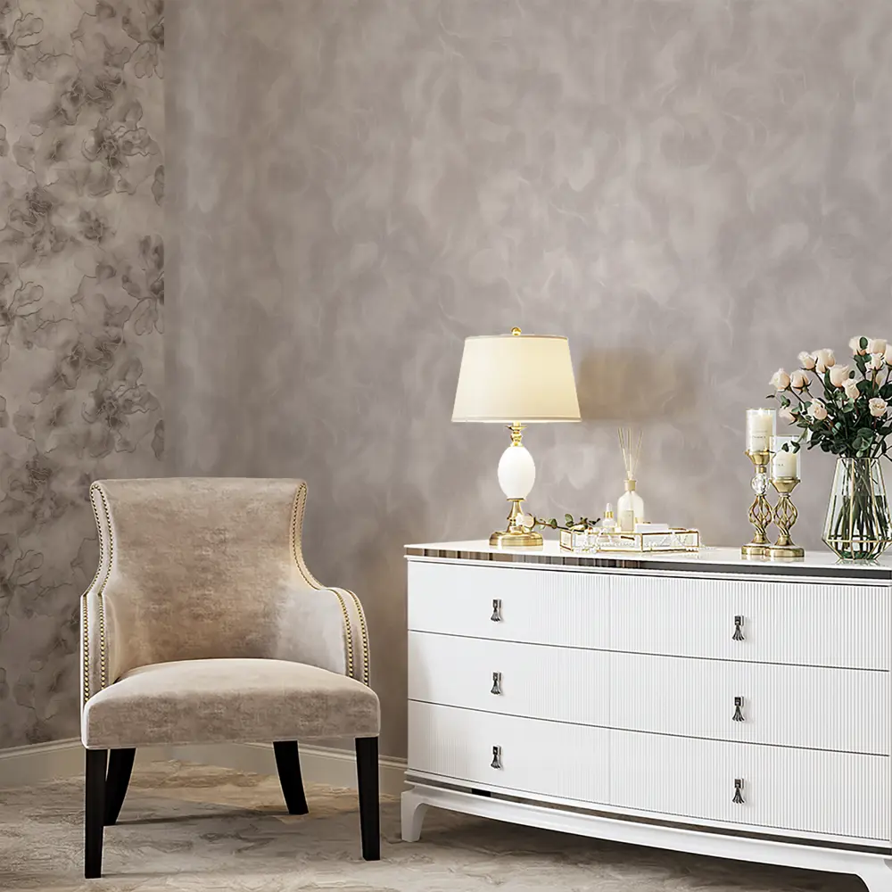 Обои флизелиновые Palitra Planet Roxana бежевые 1.06 м PP72194-28 STLM-2052385 - Вид №3