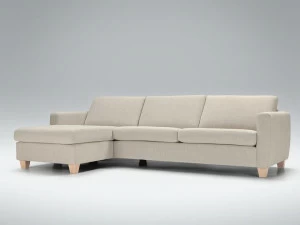 Sits 3-х местный тканевый диван с шезлонгом