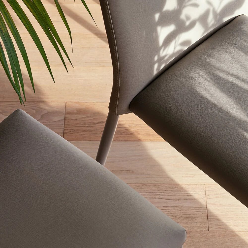 Штабелируемый стул из искусственной кожи Connubia CLUB ARCH-00002156 - Вид №1