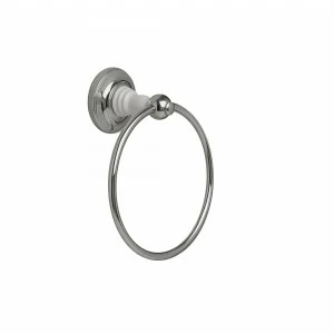 Traditional bathrooms Винтажное кольцо для полотенца Tb602.bn Латунь / фарфор