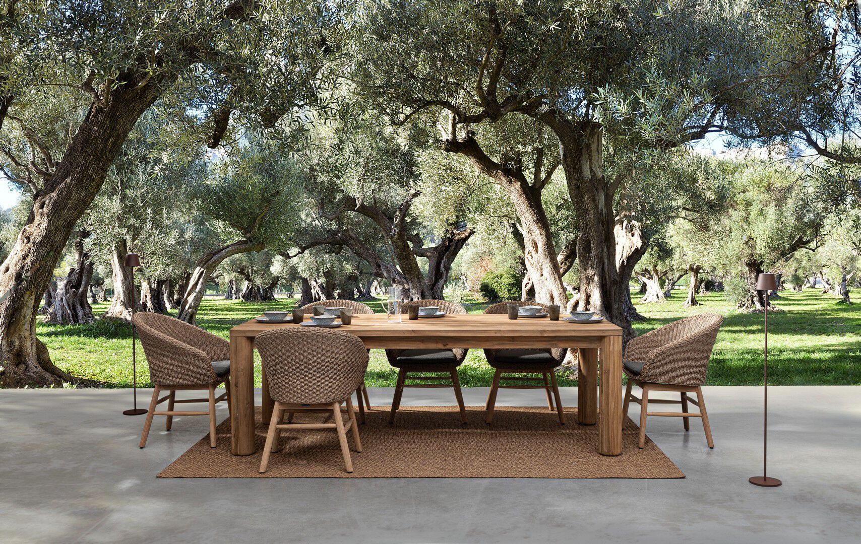 Синтетическое волокно сад стул с подлокотниками BIZZOTTO GENESIS ARCH-00101942 - Вид №5