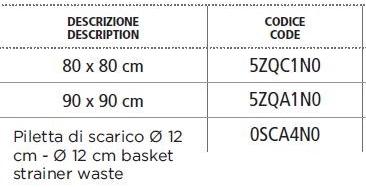 Gruppo Geromin Поддон для душа из акрила Zeroquattro® sun-id-1514622 - Вид №1