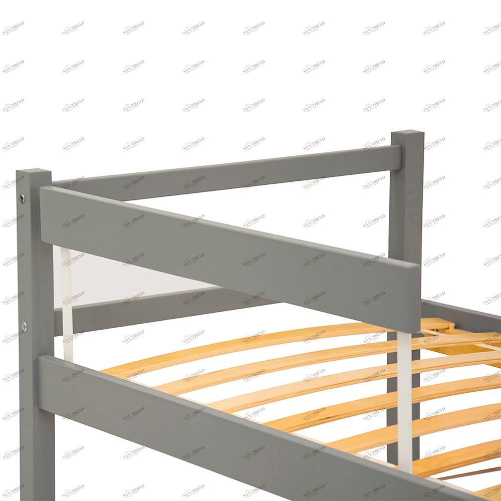 Съемный бортик для кровати Svogen графит БЕЛЬМАРКО  326925 Серый Santreyd 