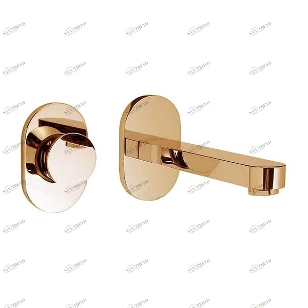 Однорычажный настенный смеситель для раковины 66.302G MAIER MUSE 66302G