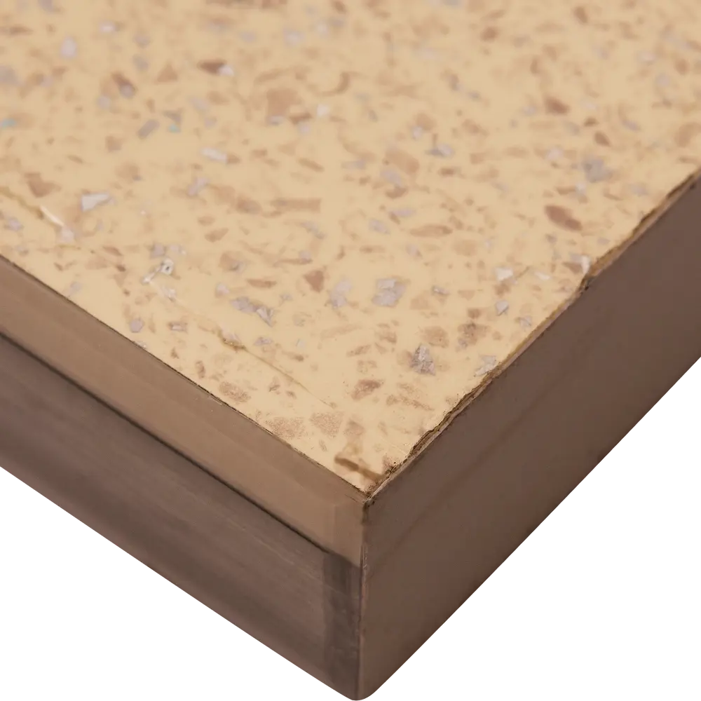 Столешница барная №7040, 150х4х60 см, ЛДСП/пластик, цвет бежевый DELINIA STLM-2105940 - Вид №1