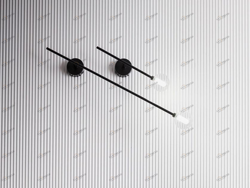 Capo d’Opera Бра с прямым светом из металла Brillo sun-id-1504878