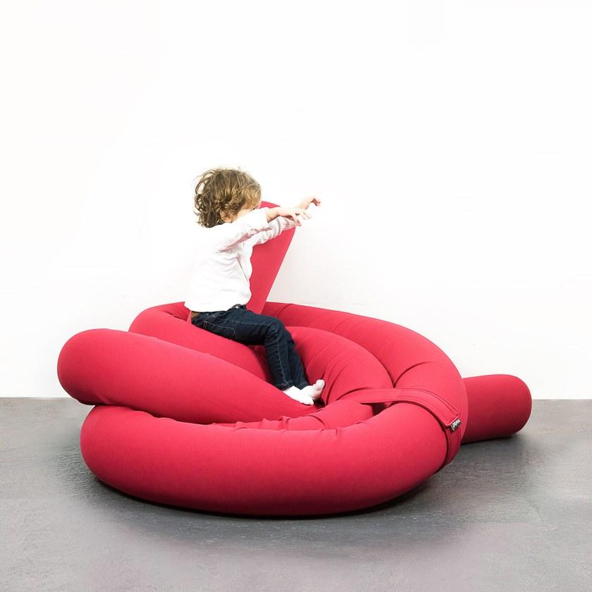 Marine Peyre Editions Пуф из мягкой ткани Noda sun-id-1357338 - Вид №4