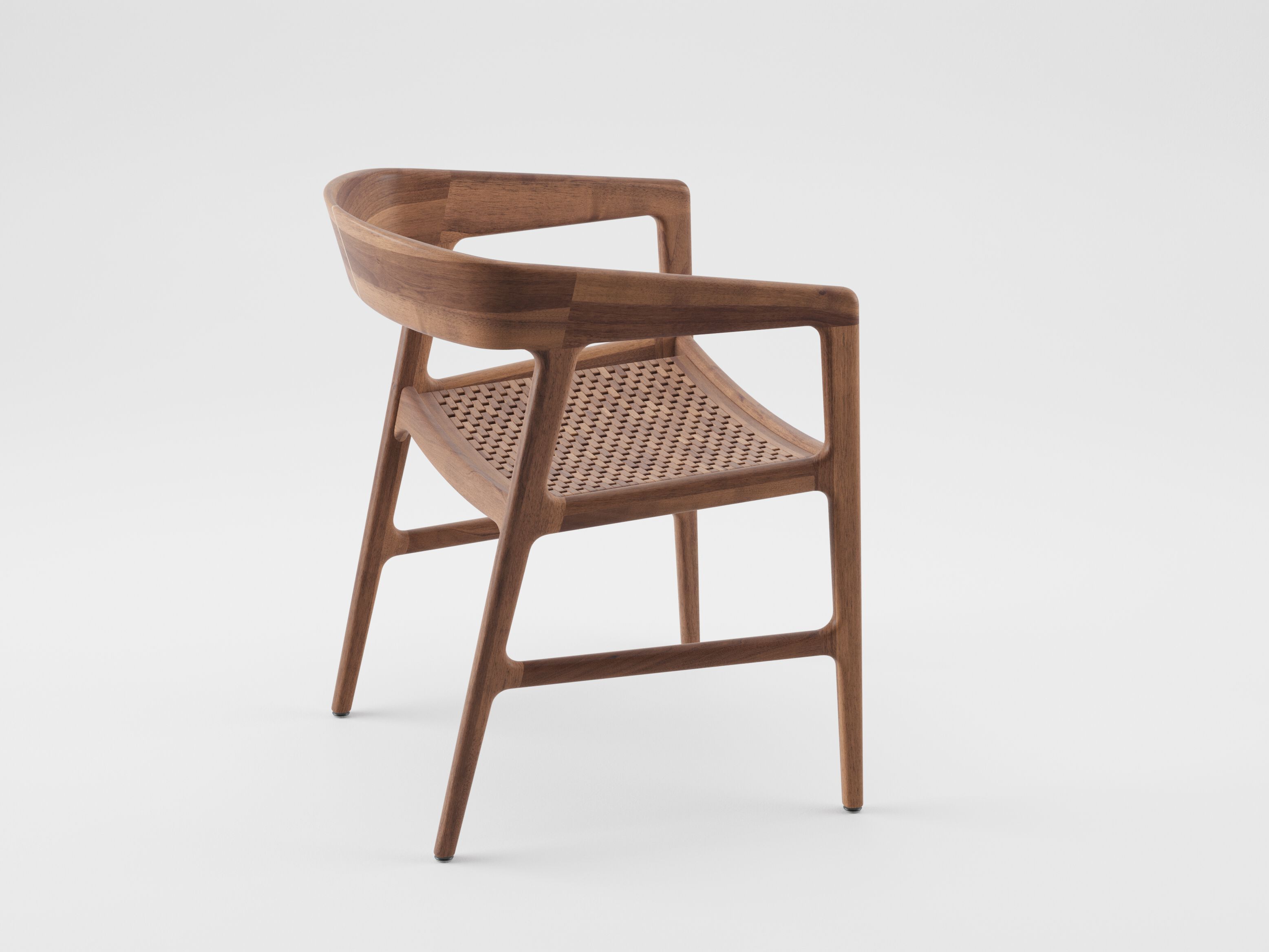 Стул из массива дерева с подлокотниками Artisan ARCH-00150006 - Вид №9