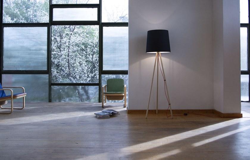 Martinelli Luce Торшер из металла с тканевым абажуром Eva 2270 - Вид №8