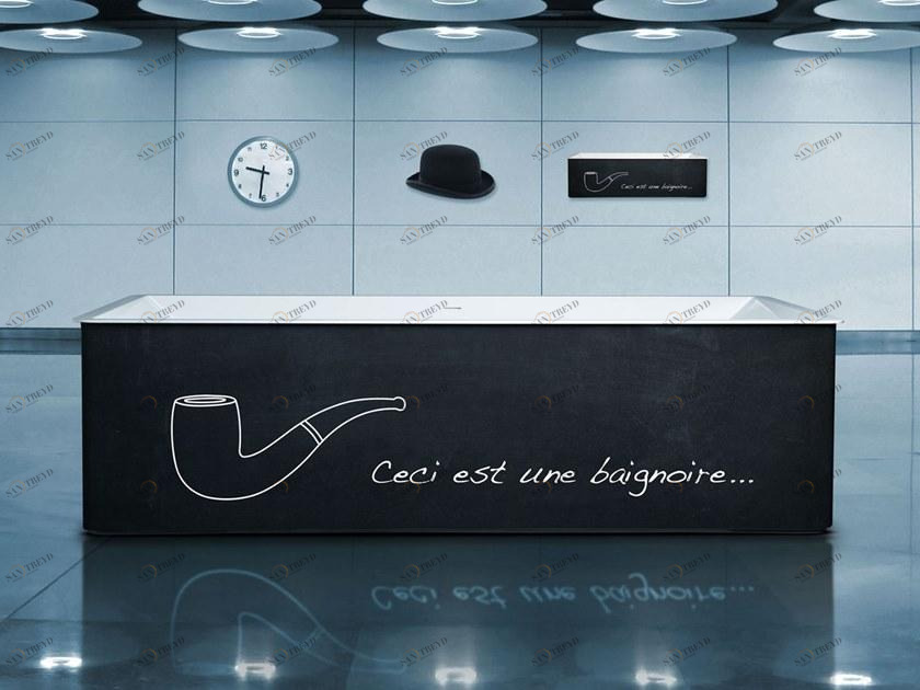 AQUAdesign Отдельностоящая прямоугольная ванна Urbain sun-id-1501225