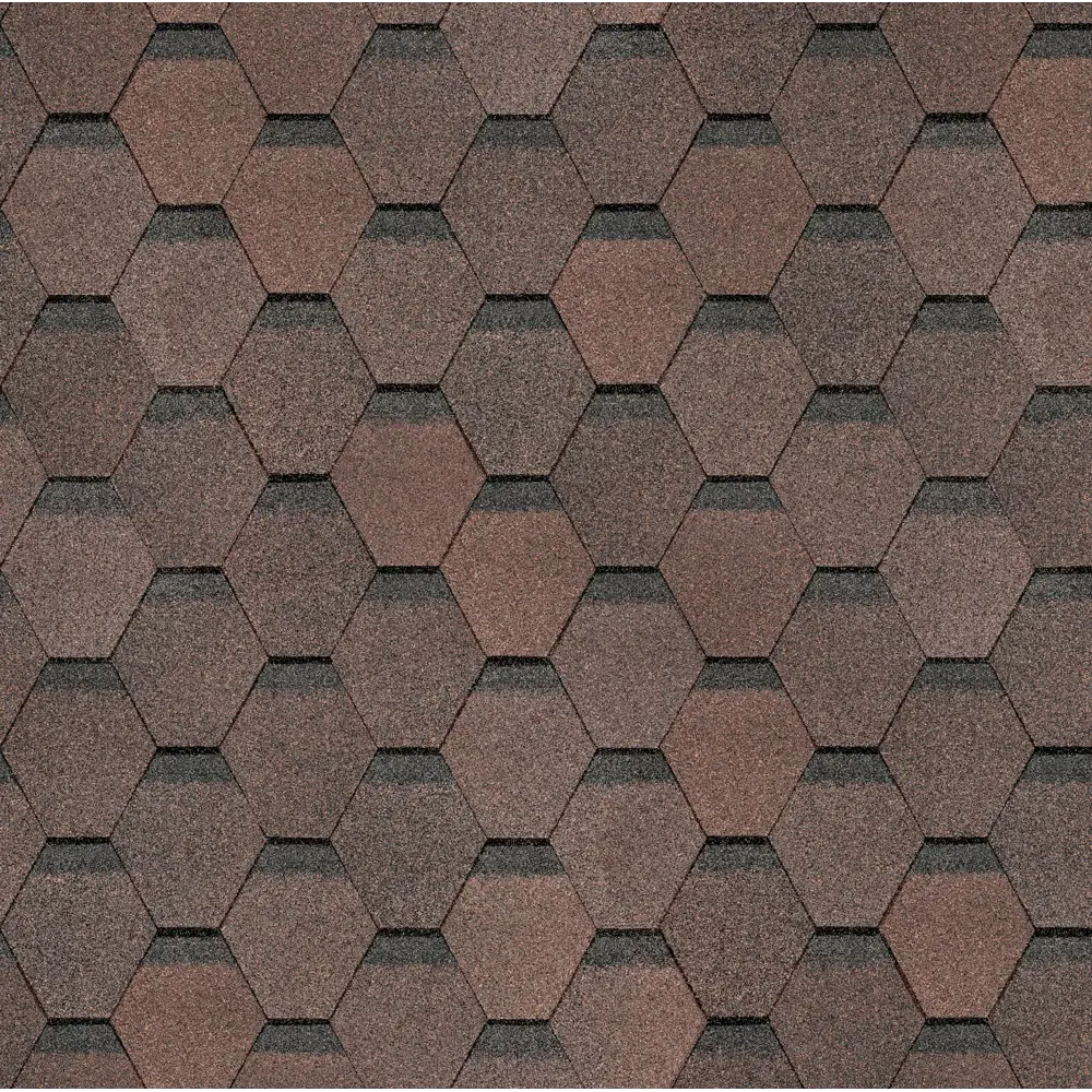 89350919 Гибкая черепица Docke Rustic коричневый 3 м² STLM-1015828 DACHA 