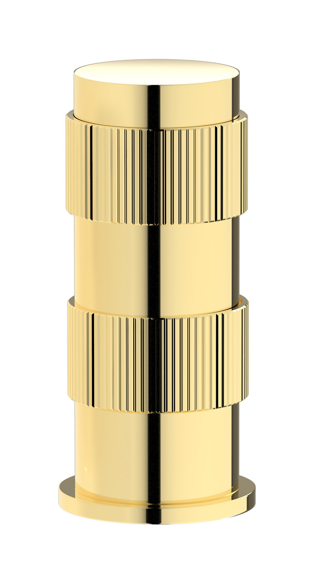 Пульт дистанционного управления для индивидуального контроля холодной и горячей воды. WE ARE IB rx270ii Pale Gold Reflex