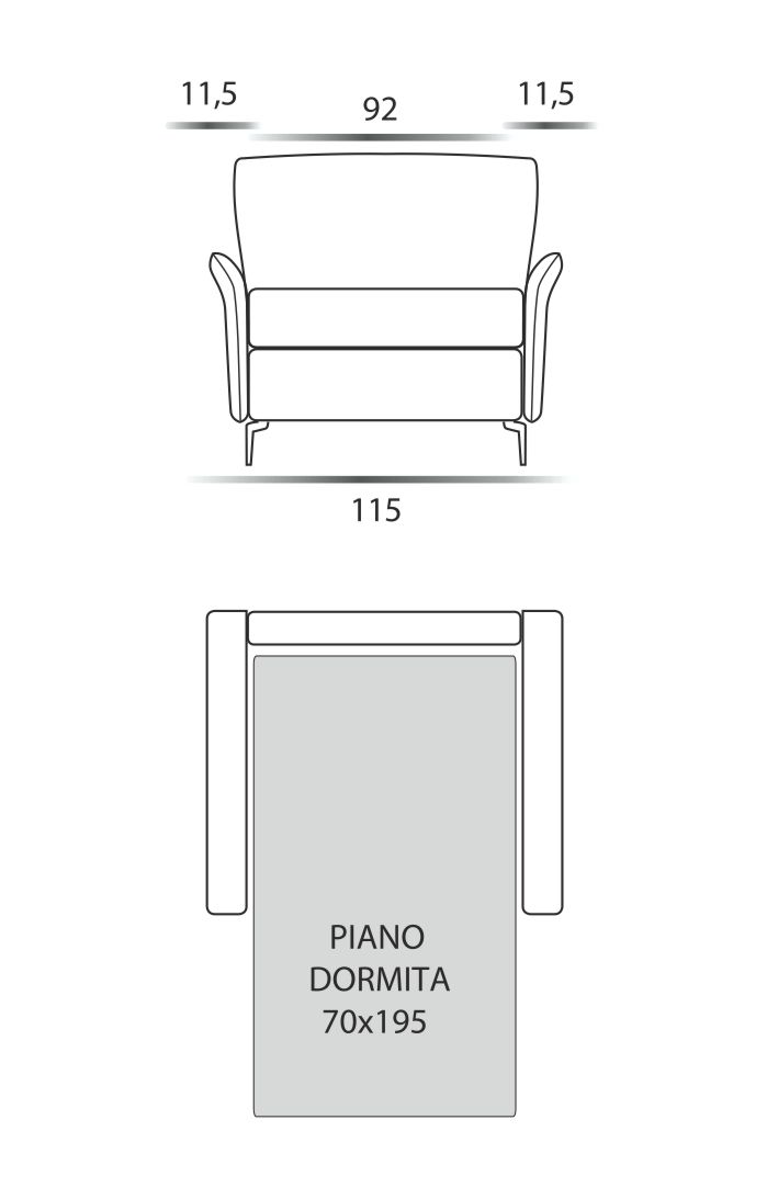 Диваны Divano 2 Posti Spaziorelaxitalia  Londra Londra Divano 2 Posti - Вид №6