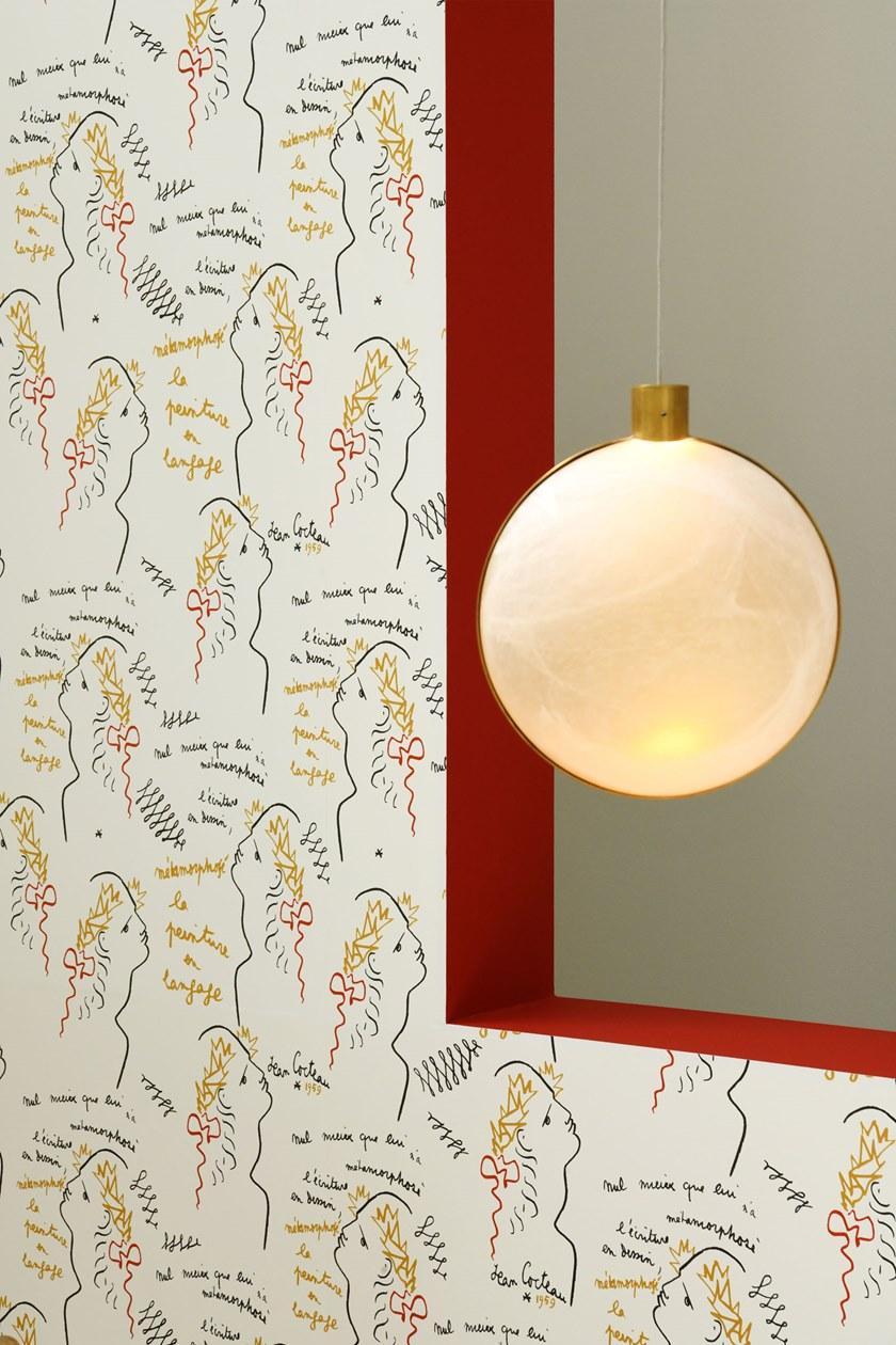 LELIEVRE Обои с виниловым рисунком Deuxieme chapitre - jean cocteau 6465 - Вид №2