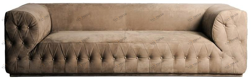 Paolo Castelli 3-х местный диван из нубука sun-id-1395034