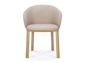 Мягкий стул из ткани