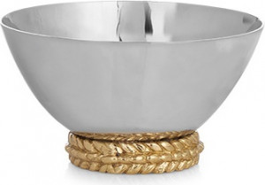 10599963 Michael Aram Чаша Michael Aram "Золотая пшеница" 11см Сталь нержавеющая