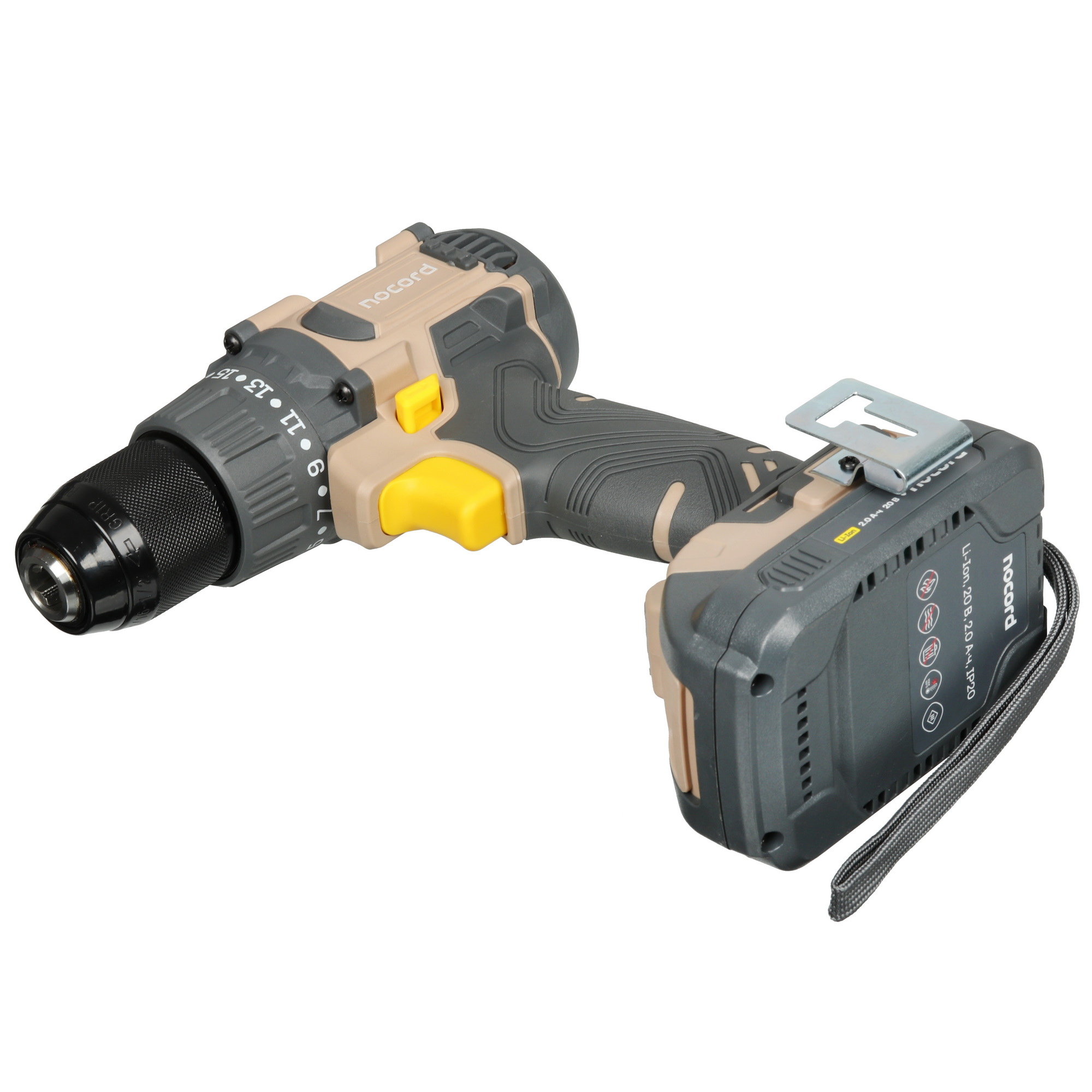 Дрель-шуруповерт Nocord NBD-20.2.20. A60-2 5634770 STDN-0125961 - Вид №7