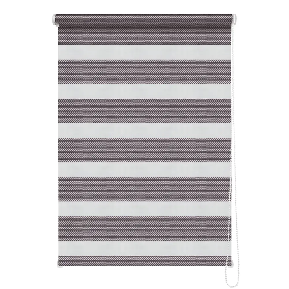 Штора рулонная день-ночь Liza 70x160 см серо-сиреневая MIAMOZA Коллекция 2024г STLM-2134392