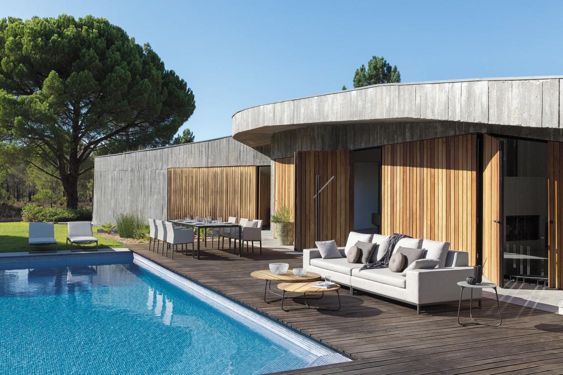 MNST70 Стул белый лотос смоки Manutti Liner - Вид №5