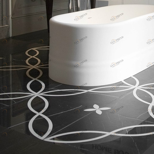 Напольное покрытие мраморное (плитка) DDPREST8MNE-BI Devon Devon PRESTIGE Devon&Devon DDPREST8MNEBI