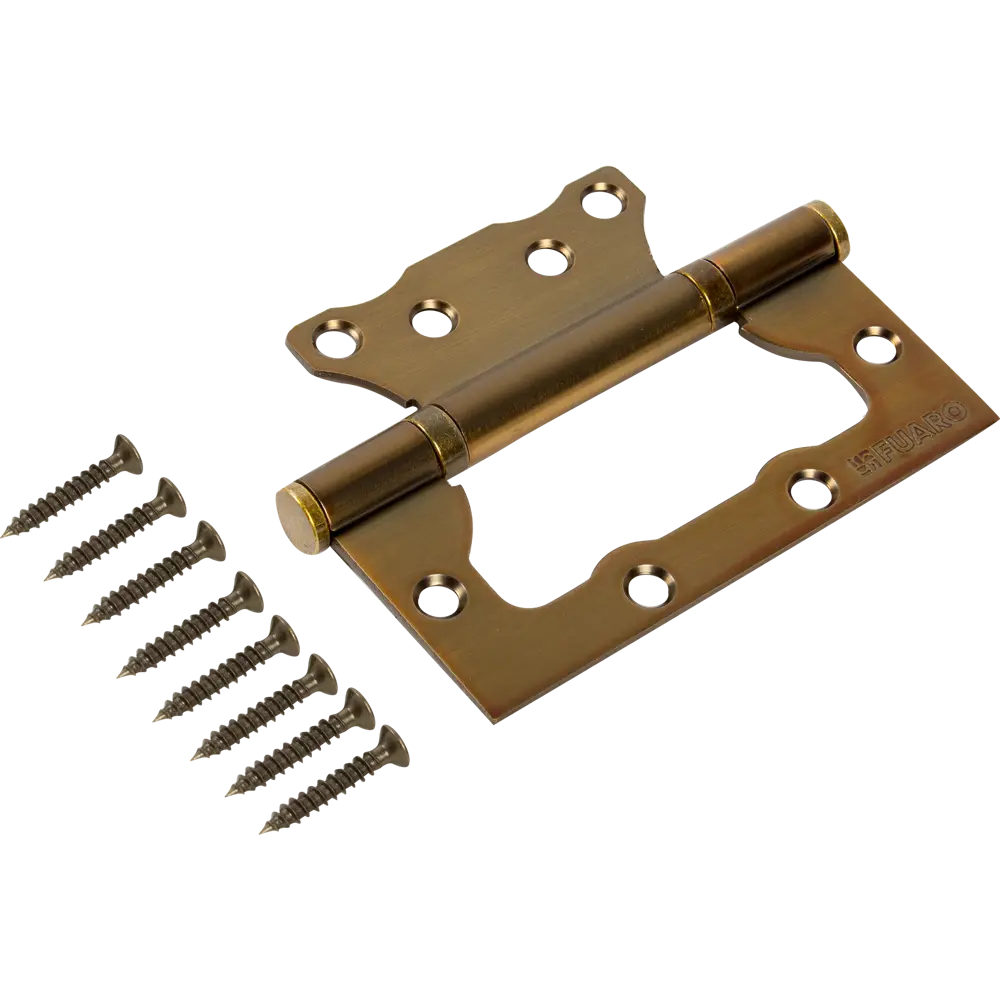 82105959 Петля без врезки N100500/2BB-CF/BL 100x75x2.5 мм сталь цвет кофе STLM-0019054 FUARO Home - Вид №2