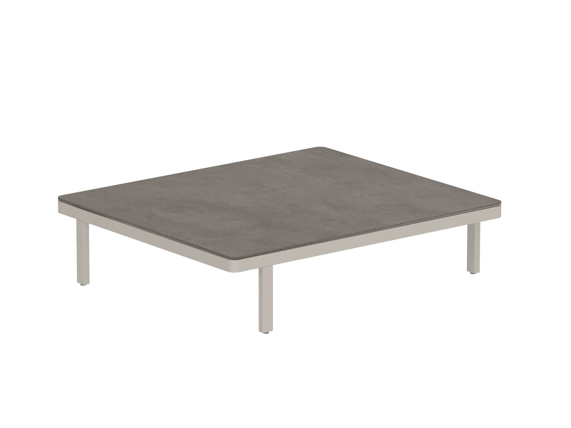 Алюминиевый прямоугольный садовый столик с порошковым покрытием Royal Botania Alura Lounge ARCH-00054418 - Вид №4