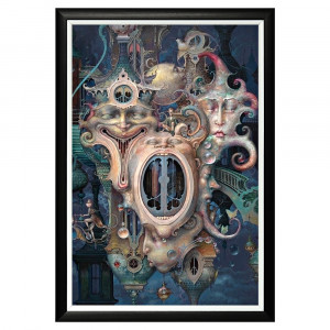 26121932_1818 Арт-постер «Единство противоположностей»  Object Desire