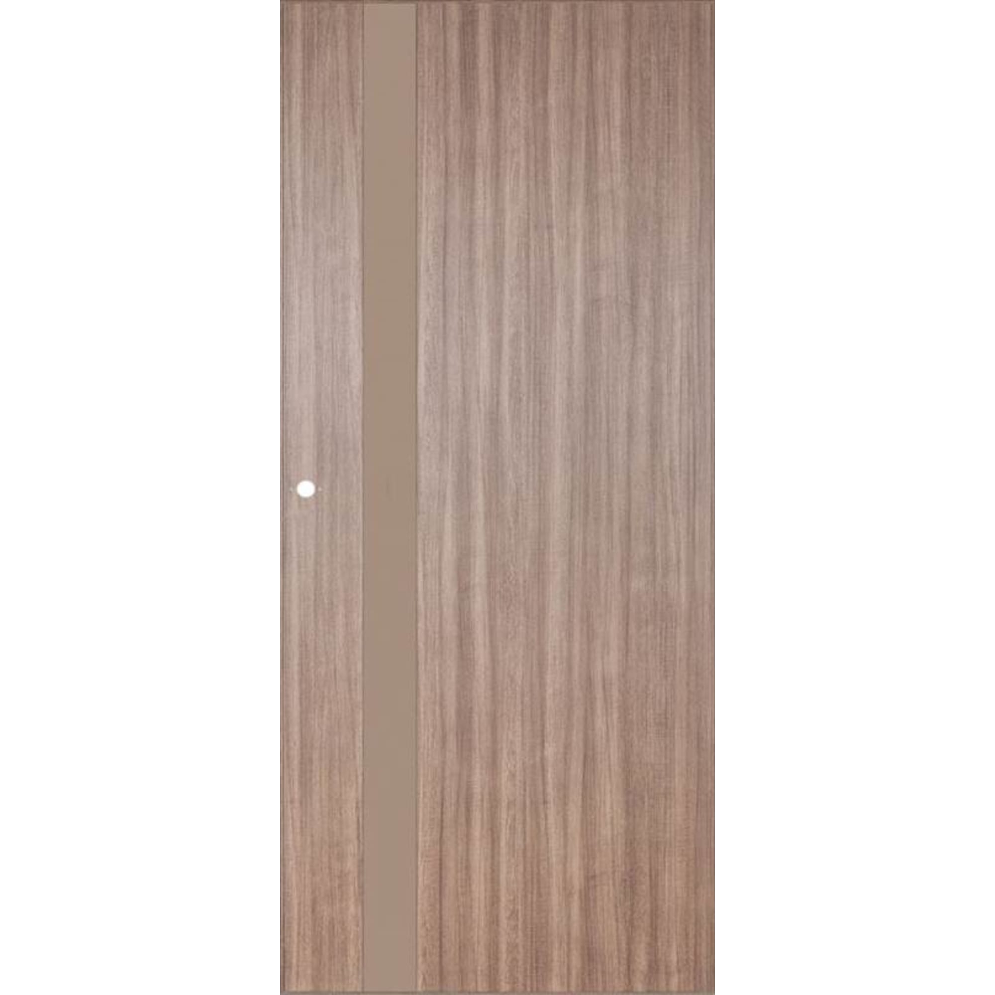81959101 Дверь межкомнатная остеклённая Селена 60x200 см цвет орех Santreyd 