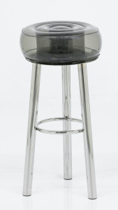 MOJOW Барный стул FLOOFY Черный TAFLCIXLEKO04NC