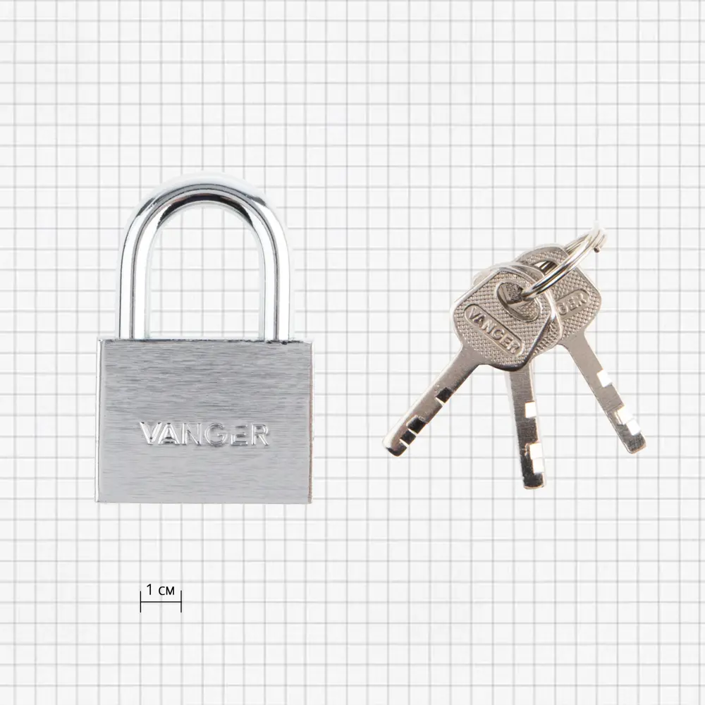 Замок навесной Vanger PD-30-60 36x52 мм, чугун STLM-2112763 - Вид №2