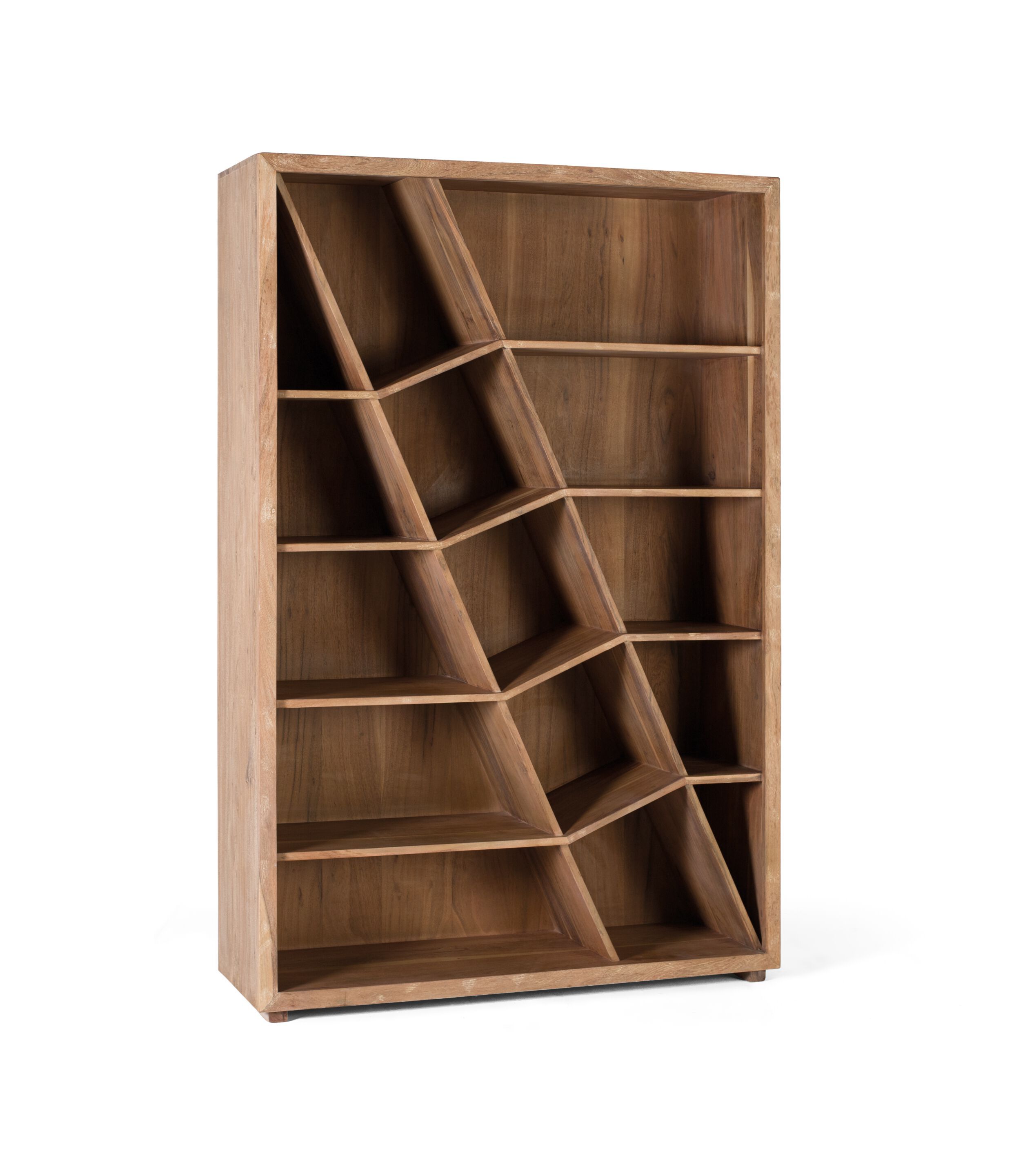 Отдельно стоящий книжный шкаф из манго Giner y Colomer 1588 ARCH-00114954 - Вид №1