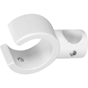 Держатель для третьей штанги металл цвет жемчуг 2 см 2шт.