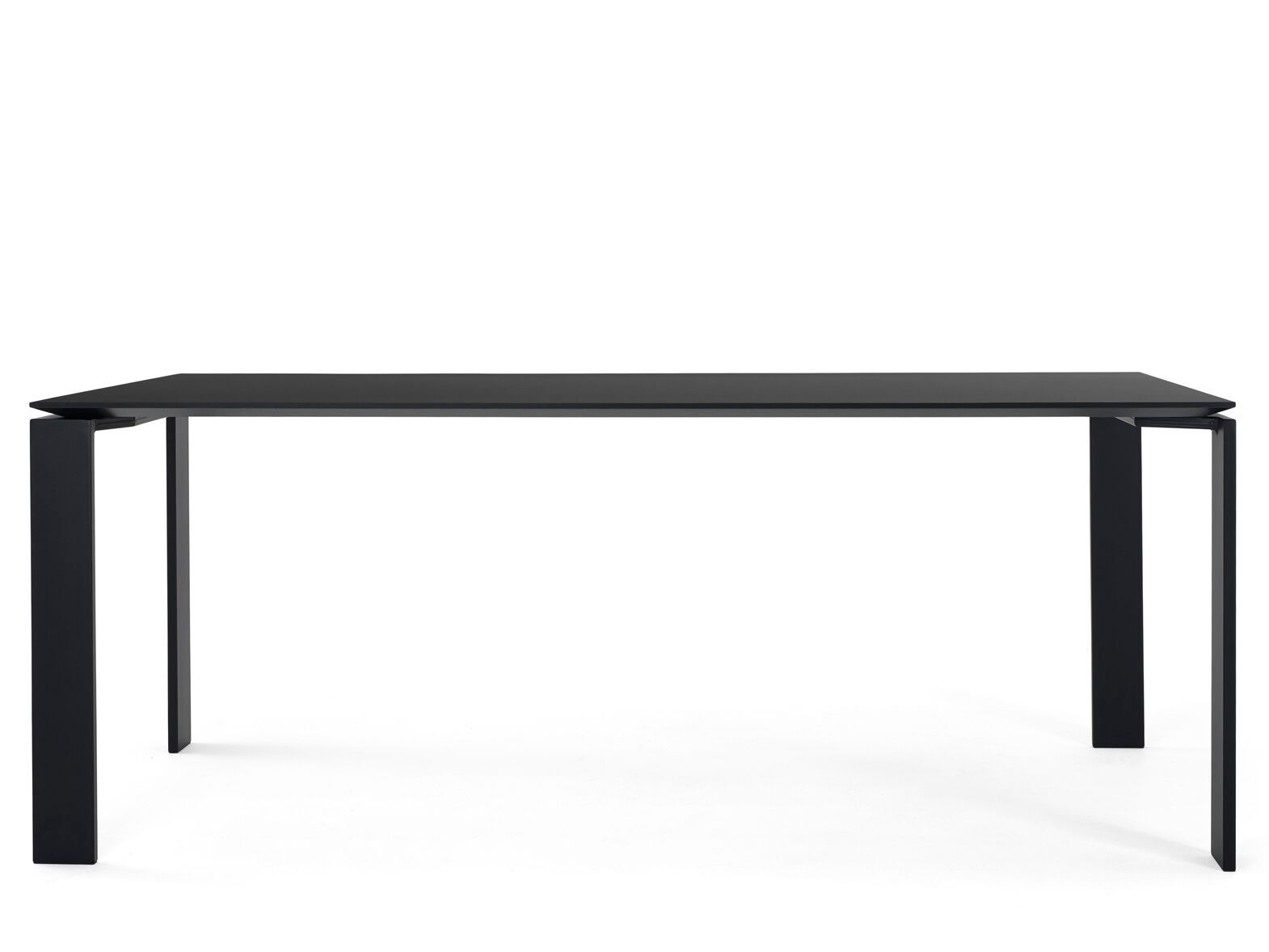 Прямоугольный стол со стальным основанием и столешницей из керамогранита Kartell Four ARCH-00010714 - Вид №6