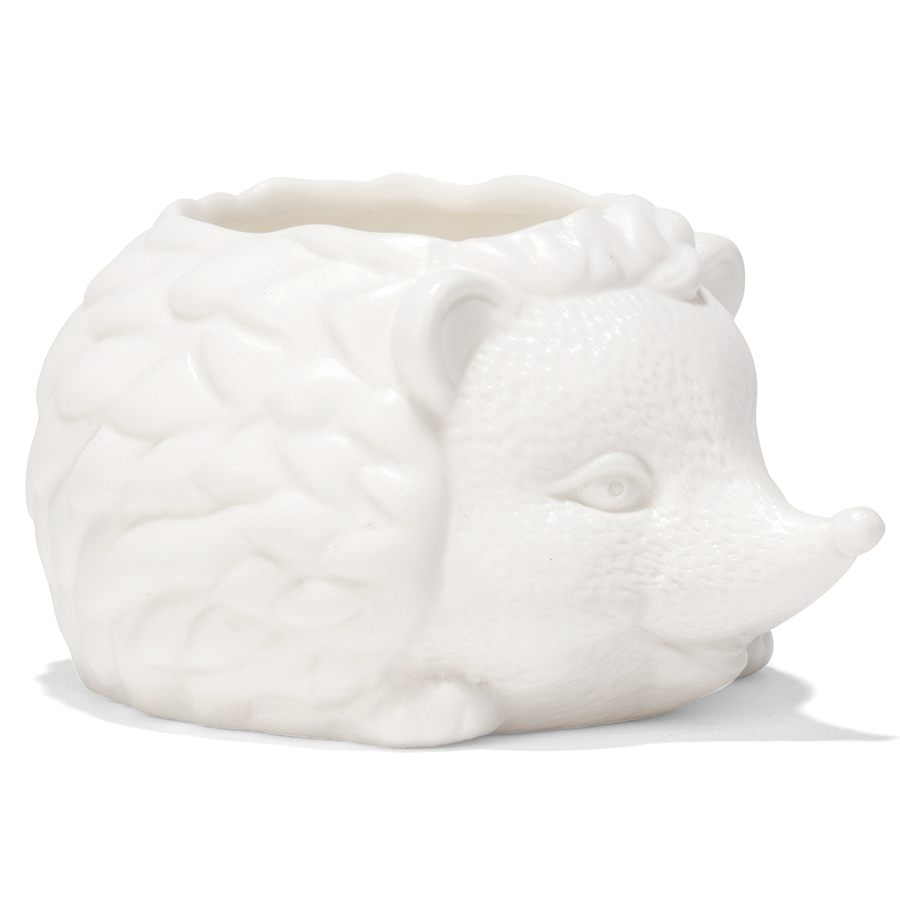 PL09 Кашпо prickles the hedgehog Kikkerland  - Вид №5