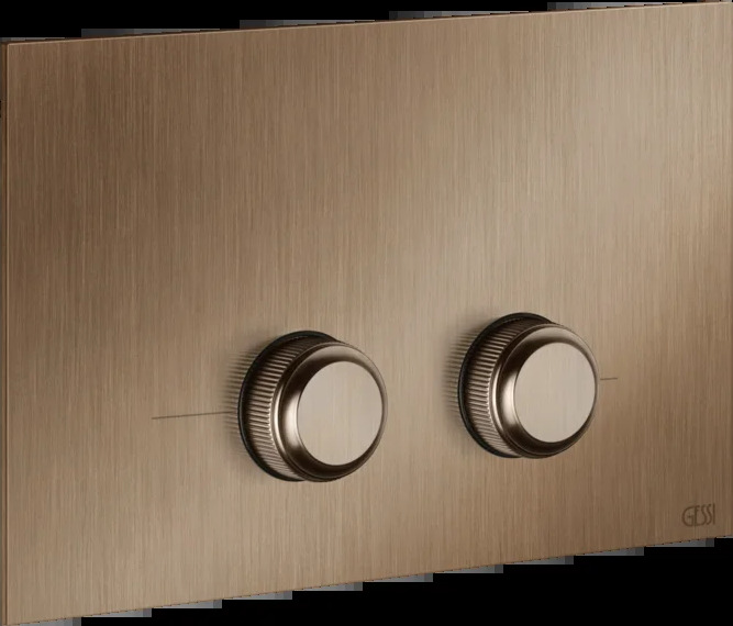 Запорная пластина 54659 708 Gessi Venti20 МЕДНЫЙ МАТОВЫЙ PVD