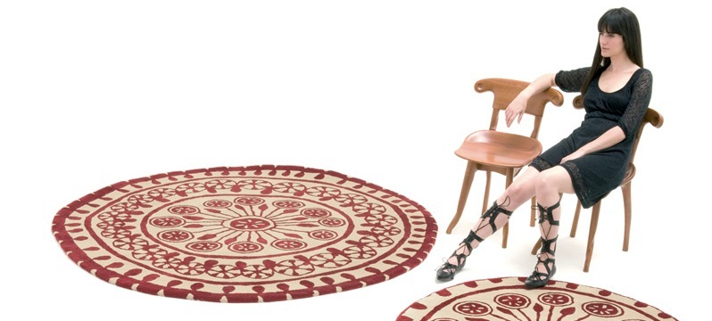 004026 Круглый ковер Nanimarquina Rangoli Santreyd  - Вид №3