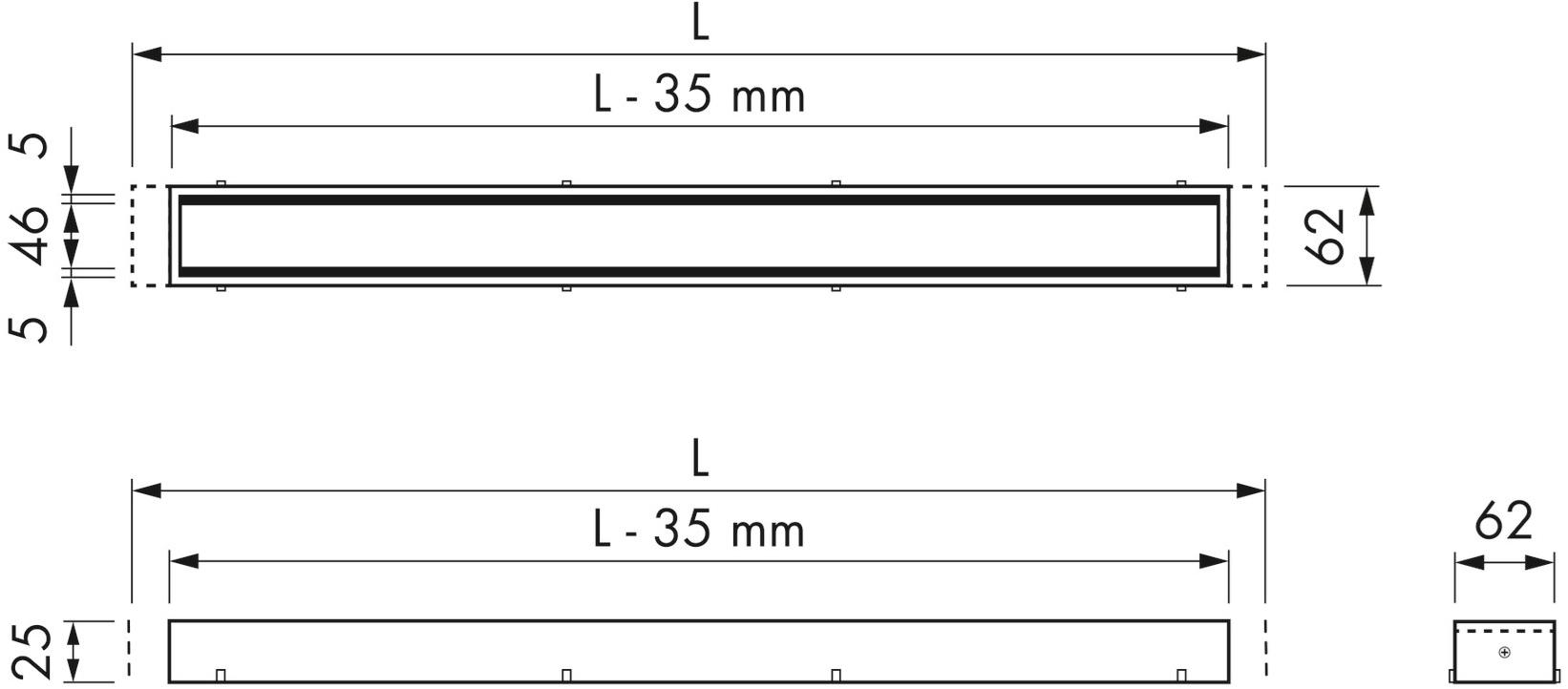 ESS Easy Drain Слив для душа Modulo taf sun-id-1405797 - Вид №6