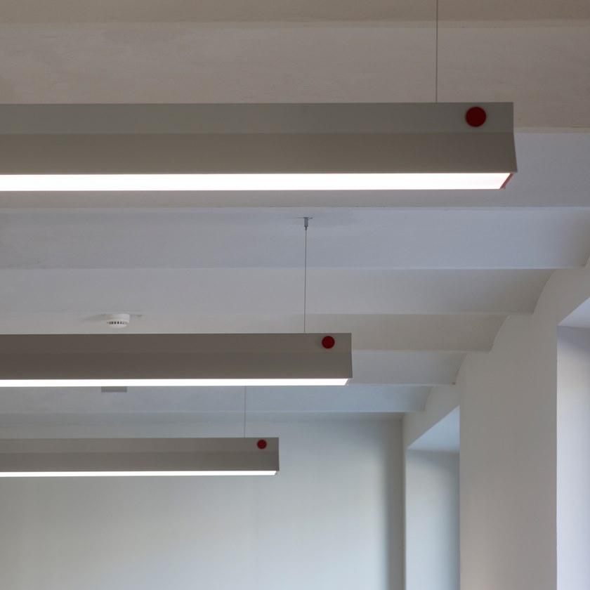 Martinelli Luce Светодиодный подвесной светильник из алюминия с диммером  2098/dim/l/1/gr  - Вид №1