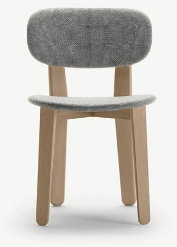 ALKI Стул из мягкой ткани Triku sun-id-1454747 - Вид №1