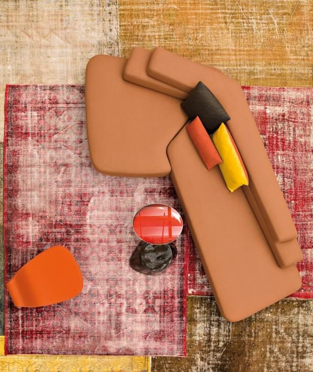 Moroso Модульный диван из ткани или кожи Rift sun-id-1398729 - Вид №8