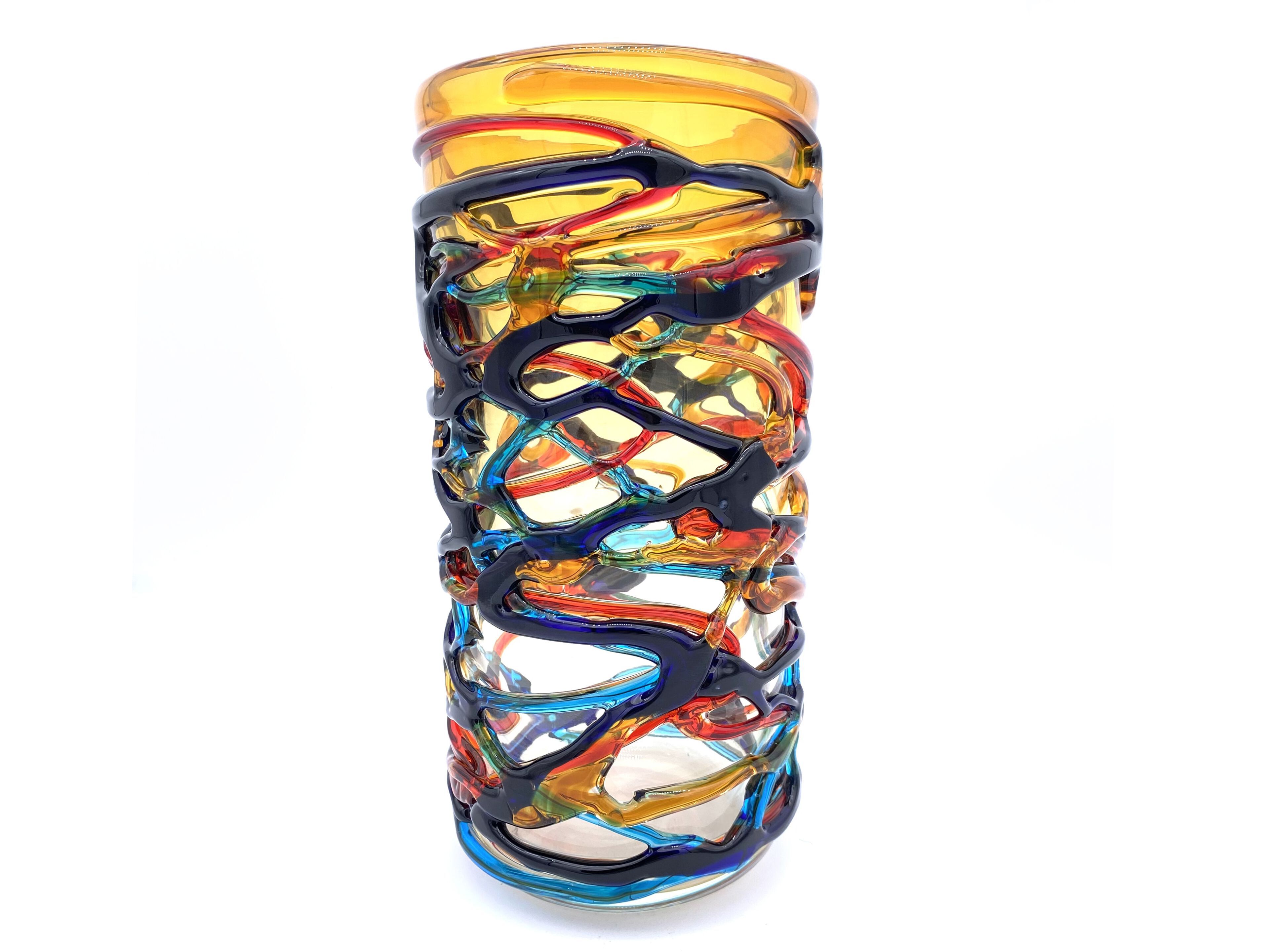 ВАЗа ручной работы из муранского стекла YourMurano Wired Vases ARCH-00088839