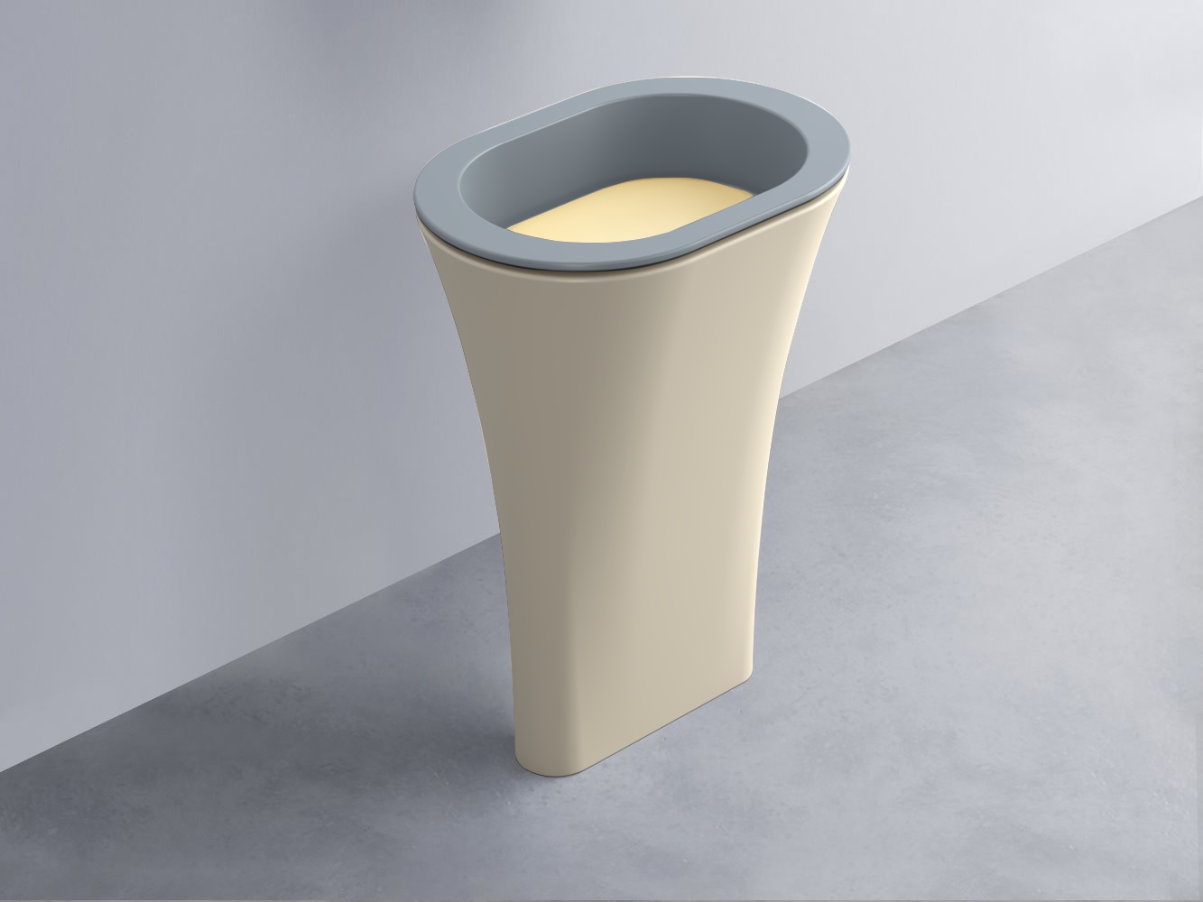 AMLA65-BR+AMPILO-CN+AMCOLO-LN Раковина Amedeo Ovale отдельностоящая cielo Enjoy + Amedeo Ceramica Cielo