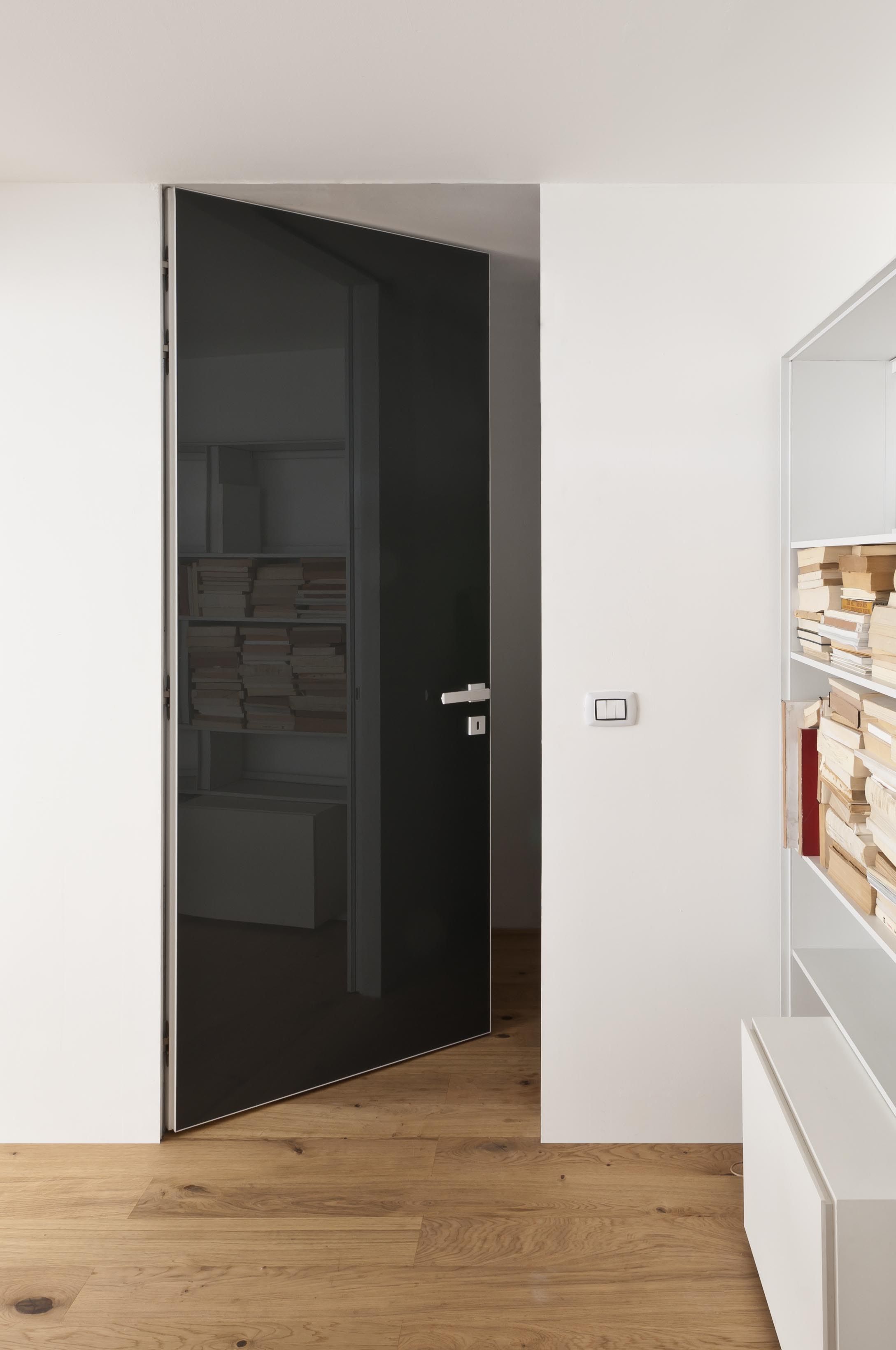 Стеклянная стена заподлицо распашная дверь ALBED ARCH-00082521 - Вид №1