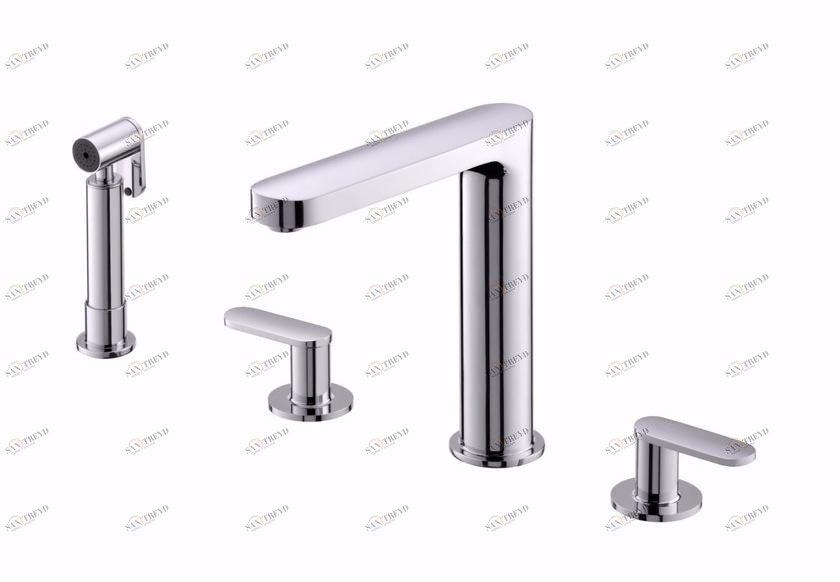 JUSTIME Смеситель для кухни с вытяжным душем Charming sun-id-1471192